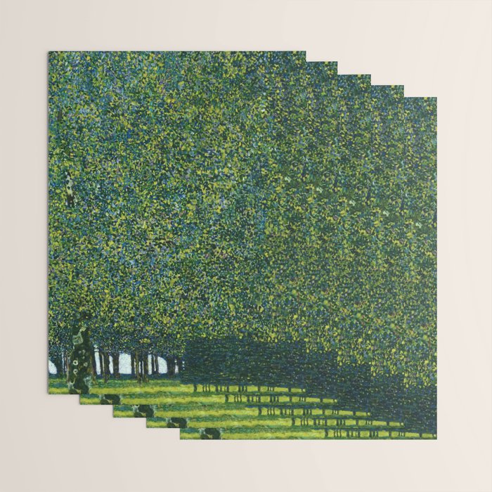 Gustav Klimt "The Park" Wrapping Paper Gallery Image 3