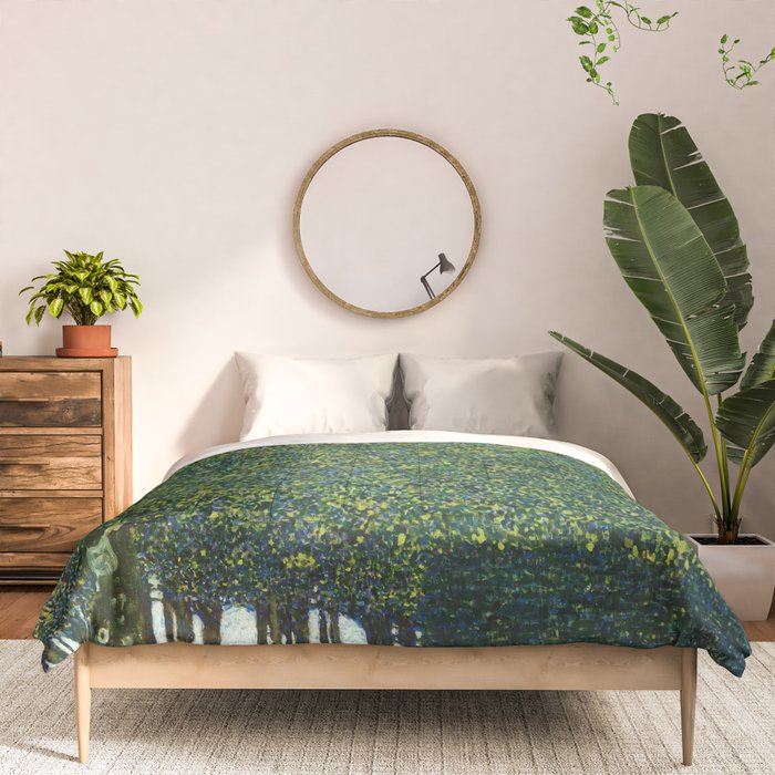 Gustav Klimt "The Park" Comforter Gallery Image 3