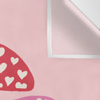 Valentine Mushrooms Wall Tapestry Gallery Image 3