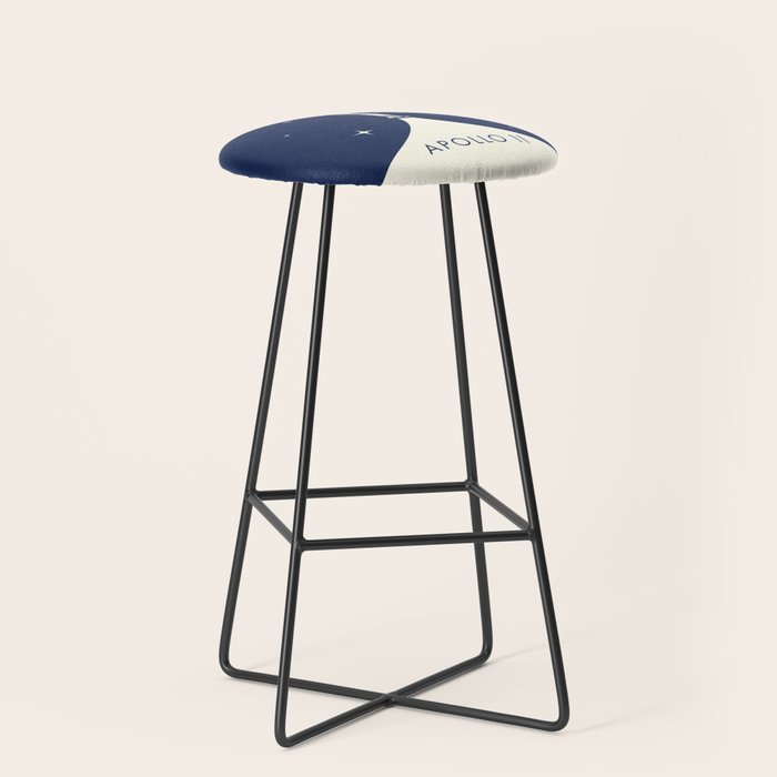 Apollo 11 Space - Saturn Rocket B Stool Gallery Image 1