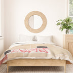 Plan B / Mixed Media Collage Duvet Cover Gallery Image 3