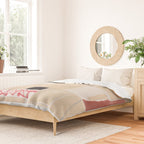 Plan B / Mixed Media Collage Duvet Cover Gallery Image 2