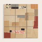 Plan B / Mixed Media Collage Wood Wall Art Gallery Image 1
