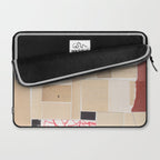 Plan B / Mixed Media Collage Laptop Sleeve Gallery Image 2