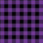 Plaid (purple/black) Coffee Mug Gallery Image 2