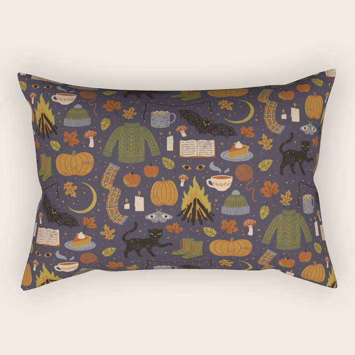 Autumn Nights Rectangular Pillow Gallery Image 1