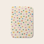 Dancing Balls on Cream Bath Mat Gallery Image 1