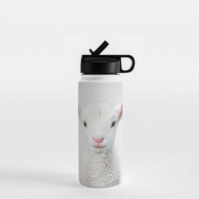 Lamb - Colorful Water Bottle Gallery Image 1