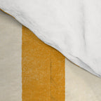 Cabana Stripe - marigold & cream Comforter Gallery Image 4