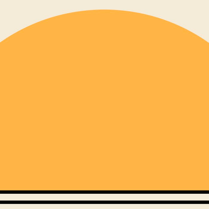 Sunrise / Sunset VI - Yellow & Black Coffee Mug Gallery Image 2