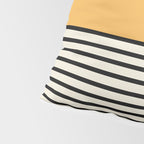 Sunrise / Sunset VI - Yellow & Black Pillow Sham Gallery Image 4