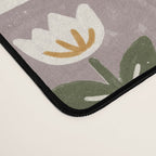 Checkerboard Flowers Desk Mat Gallery Image 4