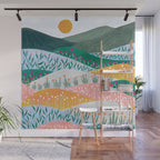 Spring Mountains Wall Mural Gallery Image 1