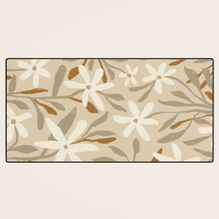 Pastel Wildflowers Desk Mat Gallery Image 3