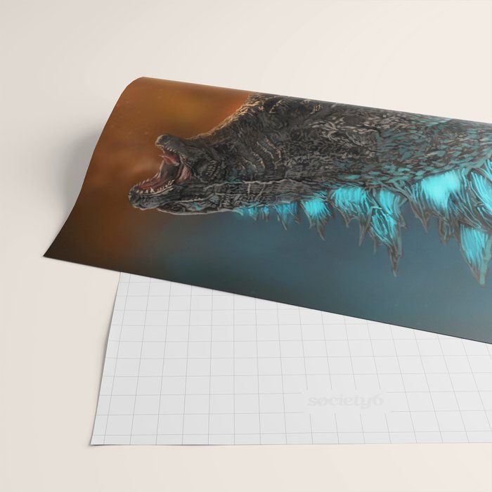 Godzilla Wrapping Paper Gallery Image 2