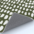 Dots (Olive) Rug Gallery Image 4