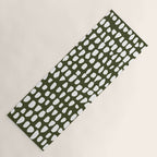 Dots (Olive) Yoga Mat Gallery Image 1