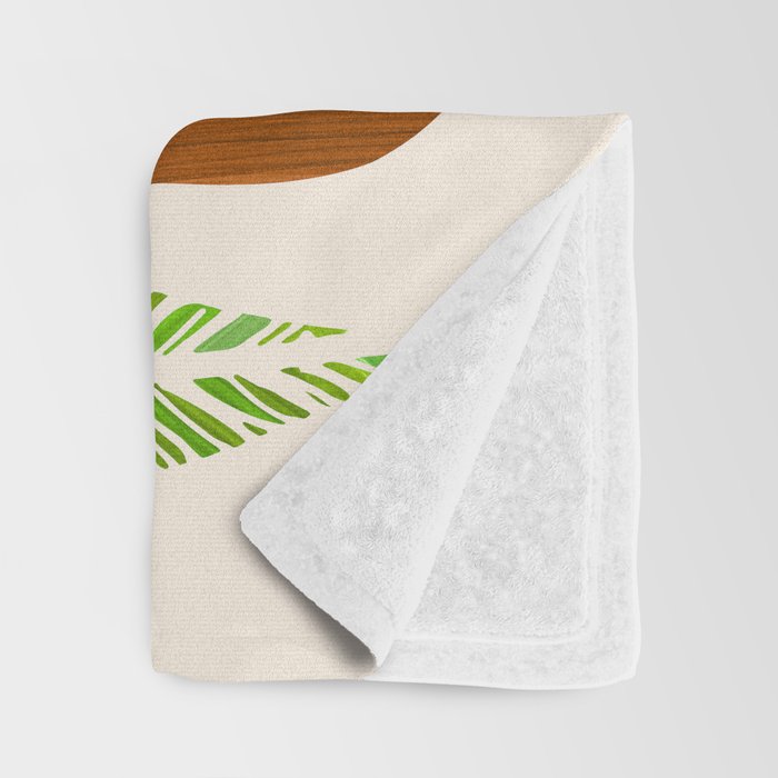 Island Life Ukuleles and Palms Throw Blanket Gallery Image 3