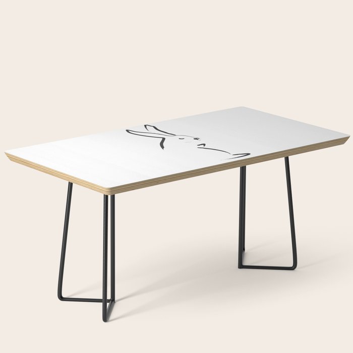 Zen Snow Bunny Coffee Table Gallery Image 1