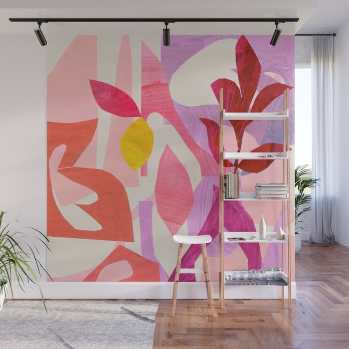 Crimson Spring Wall Mural Gallery Image 1