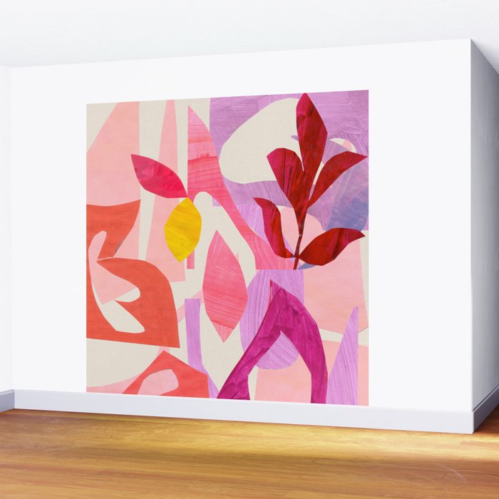 Crimson Spring Wall Mural Gallery Image 2