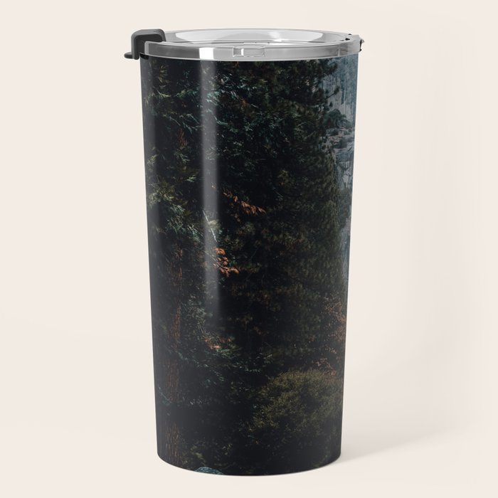 Upper and Lower Yosemite Falls Travel Mug Gallery Image 3