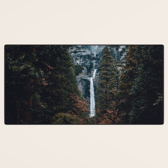 Upper and Lower Yosemite Falls Desk Mat Gallery Image 3