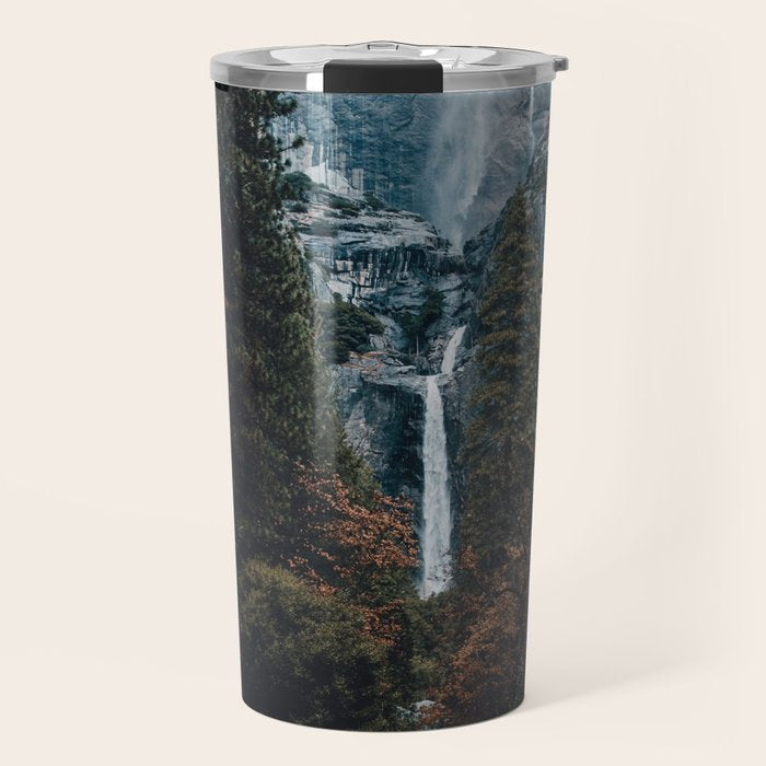 Upper and Lower Yosemite Falls Travel Mug Gallery Image 1