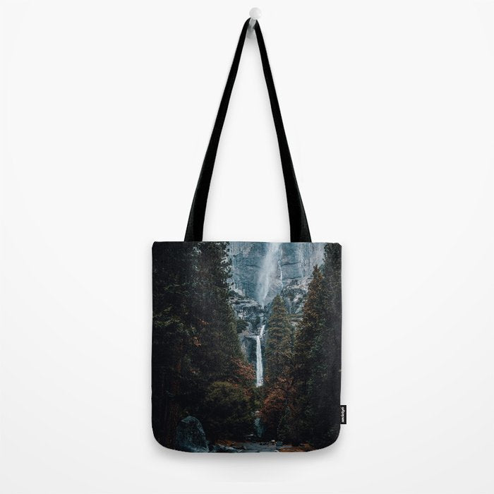 Upper and Lower Yosemite Falls Tote Bag Gallery Image 2