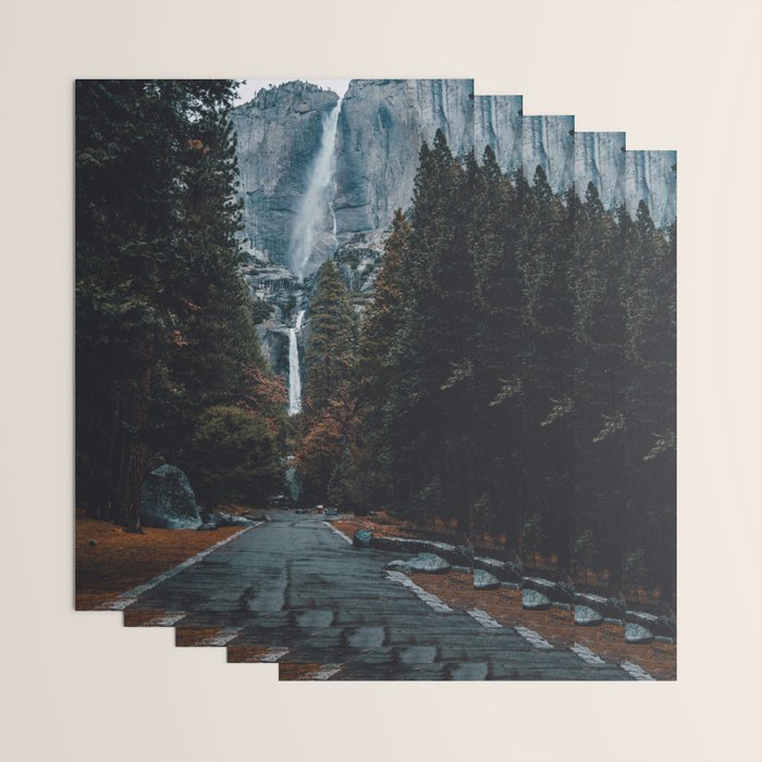 Upper and Lower Yosemite Falls Wrapping Paper Gallery Image 3