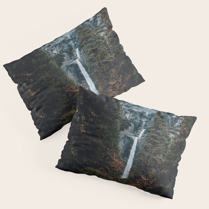 Upper and Lower Yosemite Falls Pillow Sham Gallery Image 1