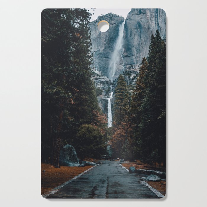 Upper and Lower Yosemite Falls Cutting Board Gallery Image 1