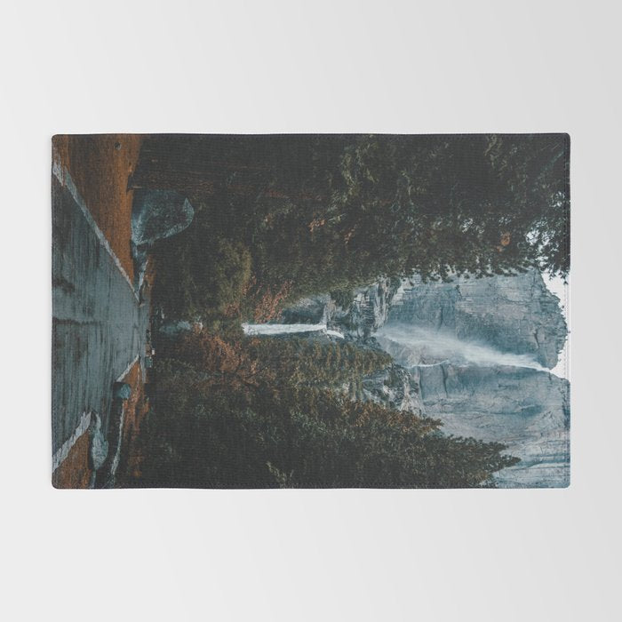 Upper and Lower Yosemite Falls Rug Gallery Image 2