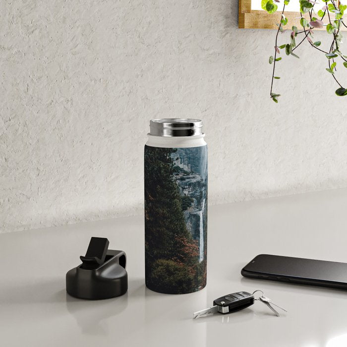 Upper and Lower Yosemite Falls Water Bottle Gallery Image 4