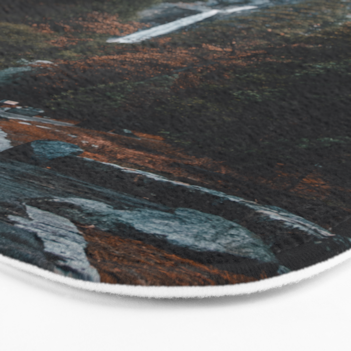 Upper and Lower Yosemite Falls Bath Mat Gallery Image 3