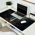 Upper and Lower Yosemite Falls Desk Mat Gallery Image 2
