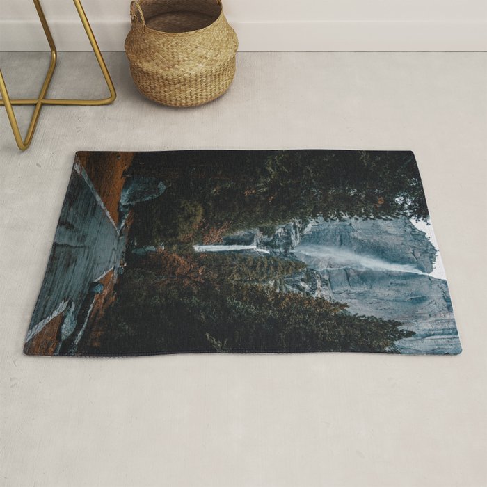 Upper and Lower Yosemite Falls Rug Gallery Image 1