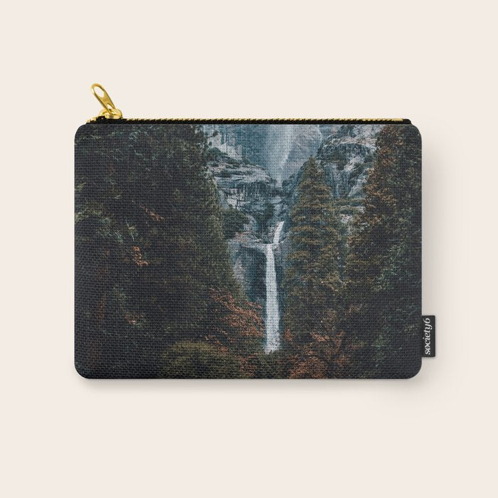 Upper and Lower Yosemite Falls Carry All Pouch Gallery Image 1