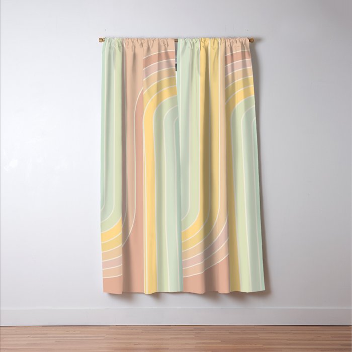 Gradient Curvature II Window Curtain Gallery Image 3