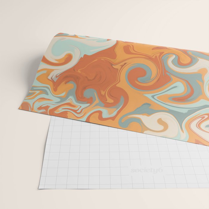 Rainbow cat 4 yoga meow Wrapping Paper Gallery Image 2