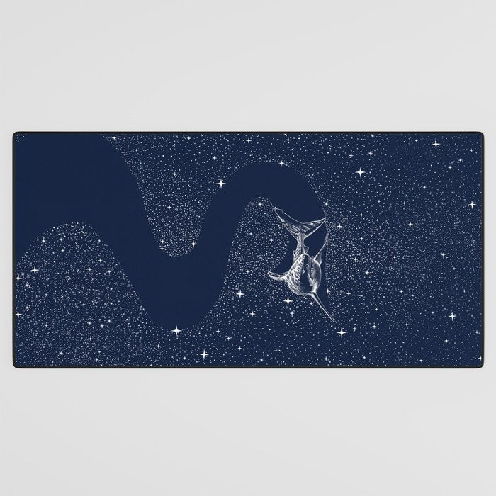 Starry Shark Desk Mat Gallery Image 3