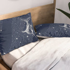 Starry Shark Pillow Sham Gallery Image 2