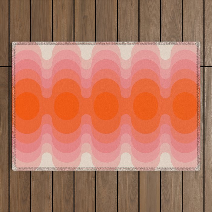 Strawberry Echo In Outdoor Rug