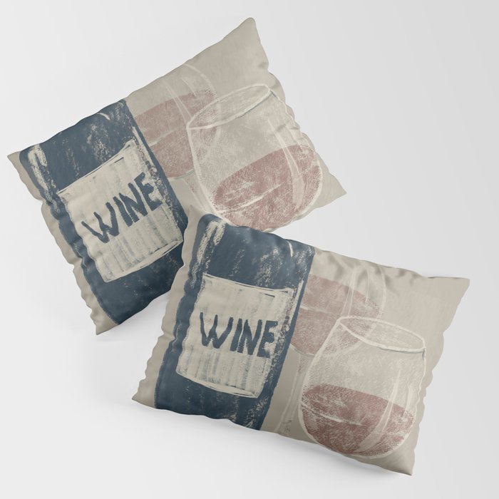Wine 3 Pillow Sham Gallery Image 3