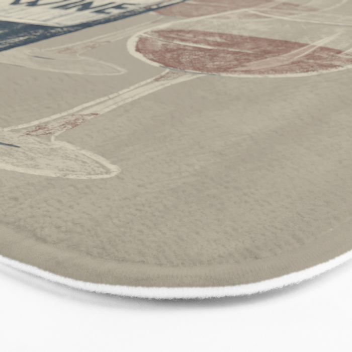 Wine 3 Bath Mat Gallery Image 3