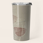 Wine 3 Travel Mug Gallery Image 2