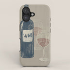 Wine 3 iPhone Case Gallery Image 1
