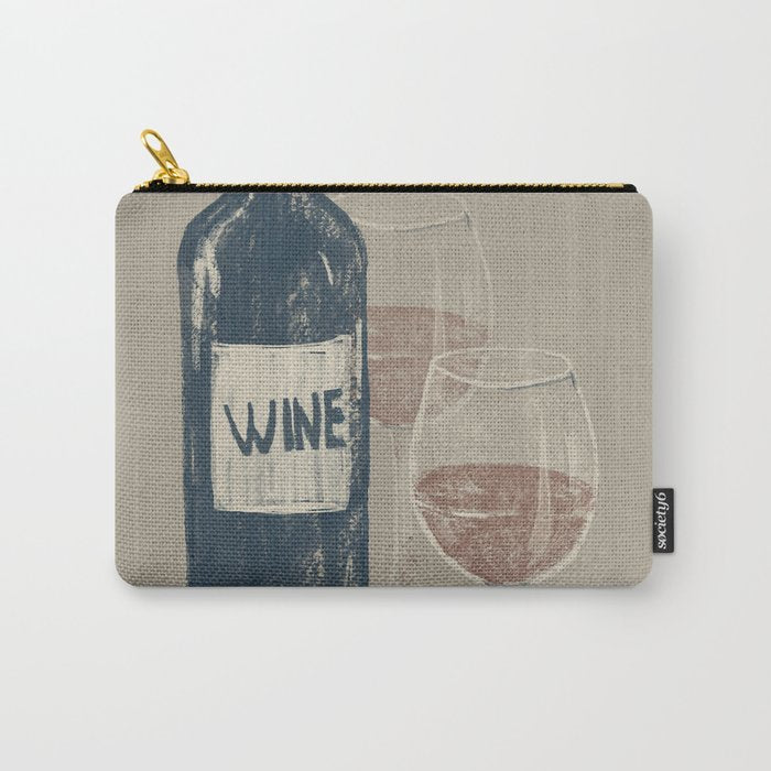 Wine 3 Carry All Pouch Gallery Image 1