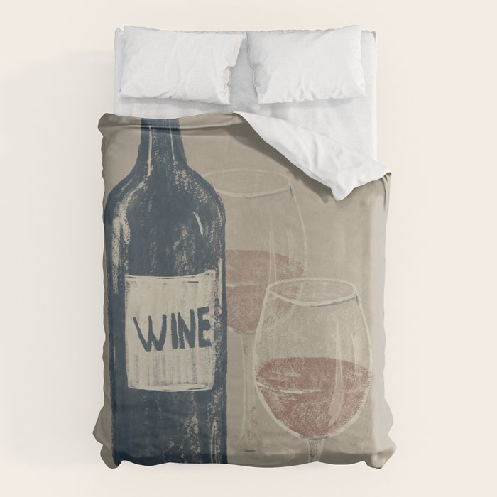 Wine 3 Duvet Cover Gallery Image 1