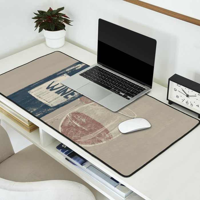 Wine 3 Desk Mat Gallery Image 2
